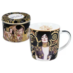Kubek w puszce Carmani 420ml - G. Klimt, Judyta